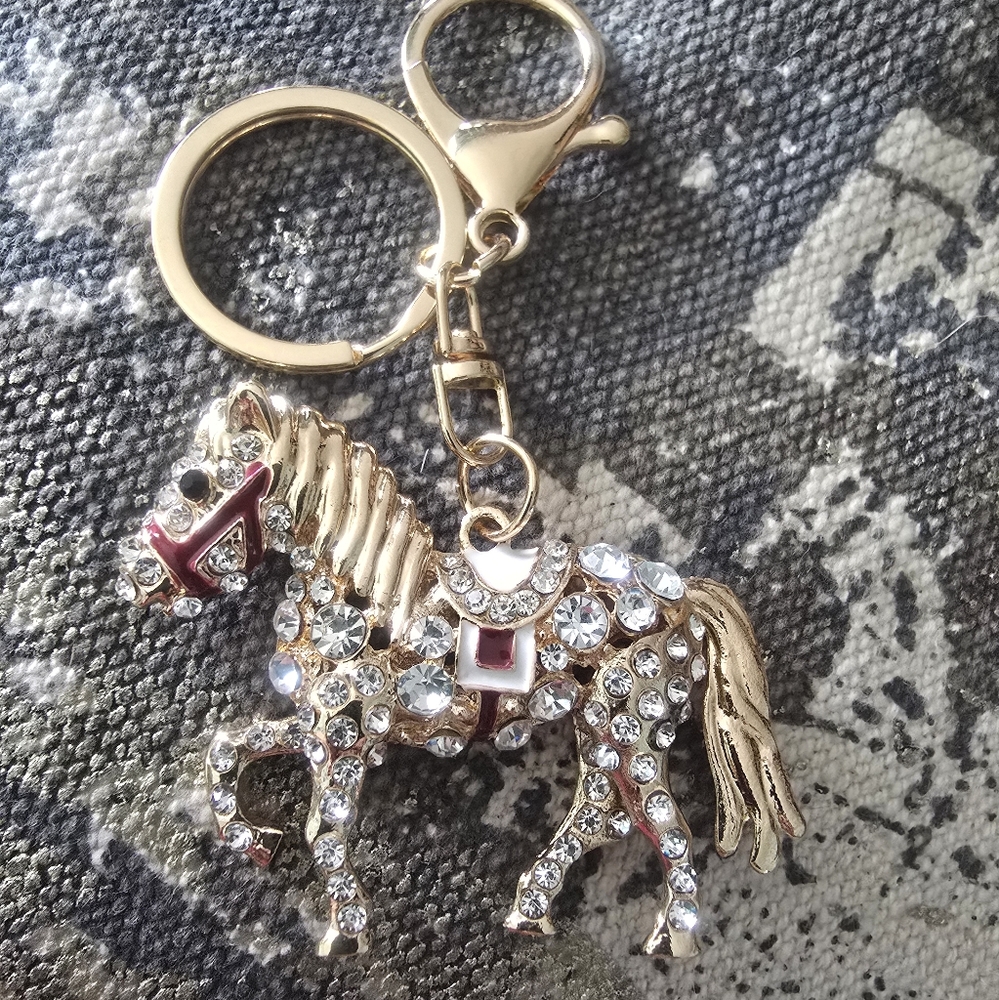 Horse Bag charm/Keychain New - Picture 3 of 4